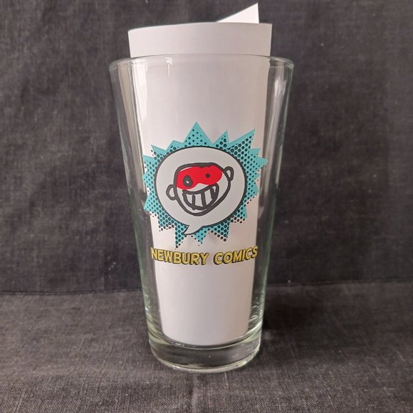 Tumbler Pint Beer Glass Boston MA Comic Con 2018 Fan Expo Newbury Comics - Picture 1 of 4